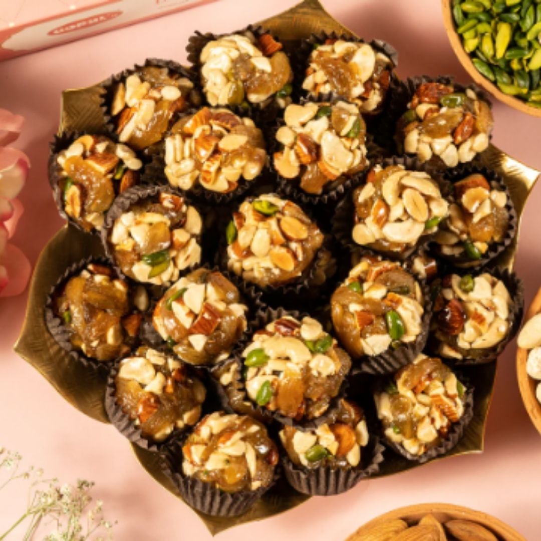 Honey Dry Fruits Ladoo